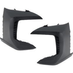 JC Whitney Bumper End Plastic Textured, Front, Driver & Passenger Side, 1-year unlimited-mileage warranty SET-GS01110001Q