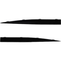 JC Whitney Rocker Panel Trim Black, 1-year unlimited-mileage warranty SET-GM43050027