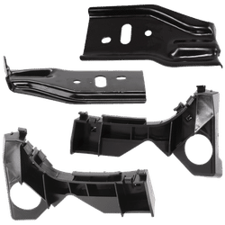Replacement Bumper Bracket, Front, Driver & Passenger Side, 1-year unlimited-mileage warranty SET-T013151-B