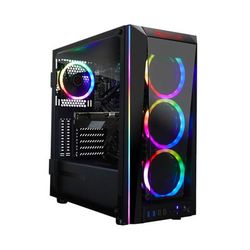 CLX SET TGMSETRTH1642BM Liquid-cooled Desktop PC, AMD Ryzen 9 5900X 3.70GHz 12-Core, 32GB Memory, 500GB NVMe M.2 Solid State Drive and 4TB Hard Drive, Windows 11 Home, NVIDIA GeForce RTX 3060 12GB, WiFi