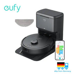 (Disponibilità UE) Robot aspirapolvere ibrido Eufy L60 con stazione autosvuota Tecnologia districante per capelli, fino a 60 giorni di pulizia a mani libere