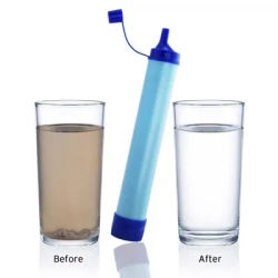 Outdoor camping emergency water filter, outdoor life emergency filtration, direct drinking, individual water purifier, steriliza