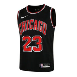 Nike Basketball Jersey Men Moisture-wicking Quick-dry Lightweight Breathable Sleeveless Basketball Jersey Red Black
