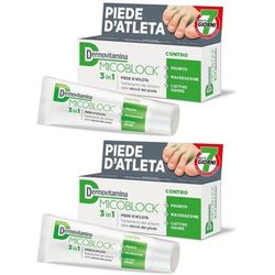 Dermovitamina Micoblock Piede d'Atleta Crema Set da 2 2x30 ml