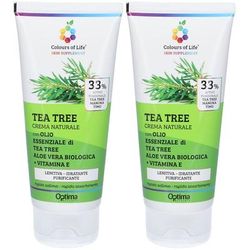 Colours of Life® Tea Tree Crema Naturale Set da 2 2x100 ml