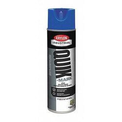 Krylon Quik Mark Inverted Marking Paint (Carton of 12) Apwa Blue