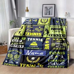 TEMU Custom Name Blanket - Soft, Warm & Comfortable For All | Travel & Gifts
