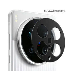 Metal Camera Bezel Sticker Camshield For VIVO X200s X200 Ultra X200Ultra Aluminum Alloy Lens Hollow