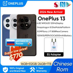 OnePlus 13 Chinese Version 16 512G Snapdragon 8 Elite 6.82‘’ 120hz LTPO AMOLED Display ColorOS 15 6000mAh Battery 100W SUPERVOOC