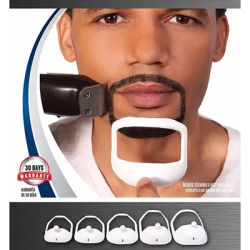 5Pcs Beard Styling Template French Beard or Goatee Shaving Template Whisker Shaping Tool Trimming Supplies Men's Beard Care