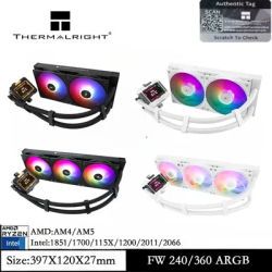 Thermalright FROZEN WARFRAME 360/240 ARGB CPU Water Cooler with IPS LCD Screen Liquid Cooler for AM5 AM4 Intel LGA1851/1700/115X