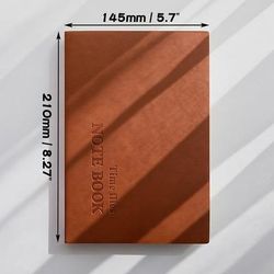 TEMU 1pc A5 Grid Notebook - 264 Pages/80gsm Grid Paper, Traveler's, Office, Meeting Notes, Manual Agenda, Supplies, Essential For Back To