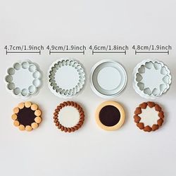 TEMU Diy Cookie Cutter Set For Valentine's Day Chocolate-filled , Making Jam And Cheese Treats For At Home.