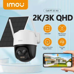 IMOU Cell PT 2C Kit Battery Powered Camera Outdoor Camera Security Wifi CCTV Surveillance Camera PIR Human Vehicle Detection