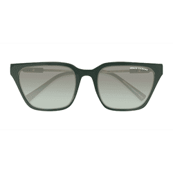 Unisex s square Green Eco Friendly,Metal,Plastic Prescription sunglasses - Eyebuydirect s Armani Exchange AX4158S