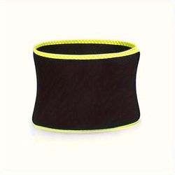TEMU Adjustable Women's Sauna Waist Trainer, Sweat-enhancing Tummy Control Waist Trimmer Belt, Slimming Belly Band For, Fitness & Gym Workout Accessory
