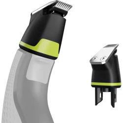 Lames de rechange pour Philips OneBlade QP2620/2630/2724 - Tondeuse de précision avec bords de sécurité arrondis et lame en acier inoxydable