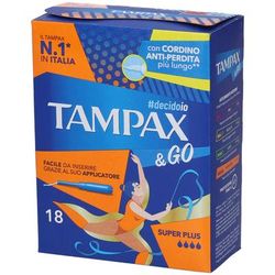 Tampax &Go Super Plus 18 pz Tampone