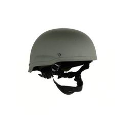 Custom Armor Group 501 Mid Cut Fully Loaded Level IIIA Advanced Combat Helmet Foliage Green Medium CAG-501-MC-FL-MD-FG