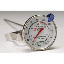 Taylor 3522FS Deep Fry Thermometer w/ Dial Display, 50 to 550Â°F, Stainless Steel