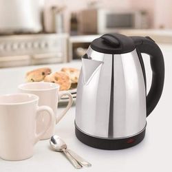 TEMU Wireless Electric Kettle Stainless Steel Kettle Overheating Protection