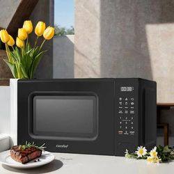 TEMU Comfee' 700w Microwave |smart Microwave 20l Uk - 11 Power Levels & 6 , Auto & Memory Function, For Small Kitchens, Energy Efficient (model Cm-e202cc/bk).