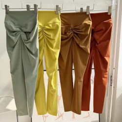 Yoga Leggings Women Fitness Leggings Running Cycling Pants Breathable Sports Leggings High Waist Summer Workout Gym Clothing