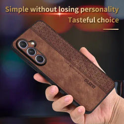 For Samsung Galaxy S25 Чехол для back cover Skin Feel Shockproof Matte Leather Case Soft Funda For