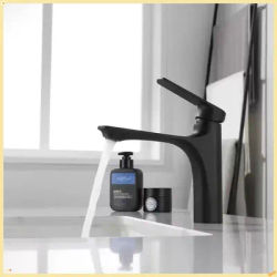 Single Holder Single Hole Zinc Alloy Basin Faucet for Bathroom Hot Cold Water Basin Mixer Sink Faucet Washbasin Tap With Hose