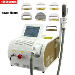 Opt Lpl Laser Hair 480/530/590/640/690/750/808nm Permanent Painless Skin Care Rejuvenation Beauty Instrument