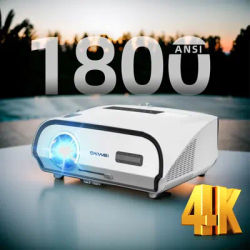 CAIWEI A10R Projector 4k Android for Home Full HD 1080P Auto Focus Wifi 6 1800 ANSI Smart TV Portable Beam projetores no brasil