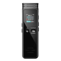Digital Voice Recorder 16GB Activated Record Playback with Mic and Speaker 1536KBPS High Recording Support Password Protection