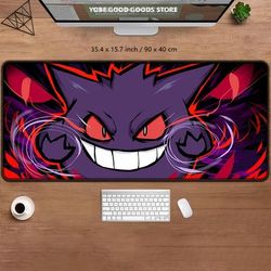 TEMU 1pc Large Gaming Mouse Pad - Non-slip Rubber Base, Washable, Anti-slip Desk Mat With Vibrant Purple & , Office, School, Home Decor, Office Desk Mat | Design | Washable Mat, Mouse Pads For Desk