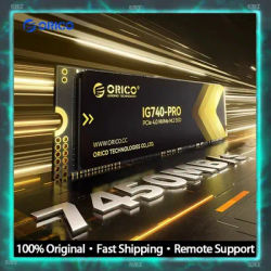 ORICO IG740-Pro PCIe 4.0 NVMe M.2 SSD 512GB 1TB 2TB 4TB – Up to 7400MB/s Read 6500MB/s Write 3D TLC NAND AES Encryption