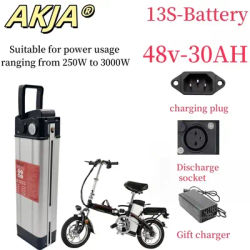Air fast transportation，48V50AH，18650 high-capacity lithium battery pack，Suitable for Silver Fish motors below 3000W