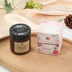 TEMU Car, Bathroom, And Wardrobe Air Freshener Solid Perfume - Long-lasting Fragrance, Deodorizing Wax For Home, Car, And Bathroom Use, Alcohol-free, Durable Scented Wax For