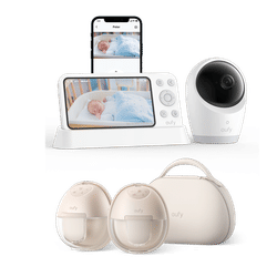 eufy Breast Pump S1 Pro & Baby Monitor E21 White