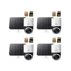 eufy 4G LTE Cam S330 (4-Cam Pack) white