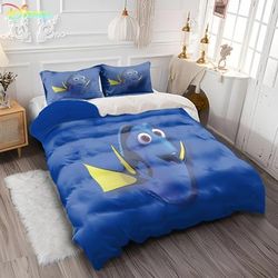 TEMU Valentine's Day Printed Cartoon Duvet Cover Bedding Sets, Including 3pcs: 1 Duvet Cover And 90 Pillowcases, Suitable For Bedrooms In Single, Double, And Sizes.