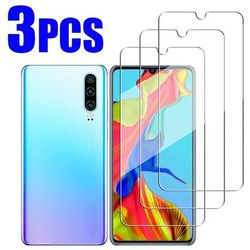 TEMU 3pcs 0. Tempered Glass For Huawei P30 P30 Lite Screen Protector Film,for Huawei P30 P30 Lite Protective Film For Huawei P30 P30 Lite Screen Protector Glass Film