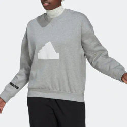Adidas Official Genuine Seasonal New Women's Loose Breathable Sports Hoodie HM2850