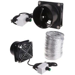 Smoke Absorber Fume Extractor Fan Pipe Duct Exhuast Fan USB Adjustable Speed Welding Fume Absorber With Pipe Ventilation Fan