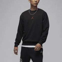 Nike Official Authentic JORDAN Men's Round Neck Patch Soft Sportswear Hoodie HV1750-010