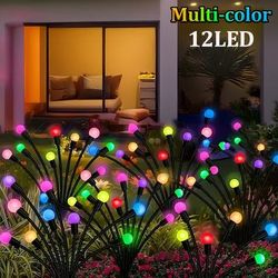 TEMU Solar Firefly Lights Outdoor - 18 ,, Led Garden Lights For Patio & Backyard Decor, Solar-powered With Nickel Battery, Aipusi Brand, Patio Lighting | Sleek | Lights, Lights For Outdoor