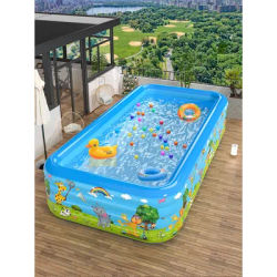 Outdoor Large ProtectionPVCInflatable Swimming Pool Adult Swimming Pool Household Outdoor Courtyard Paddling Pool