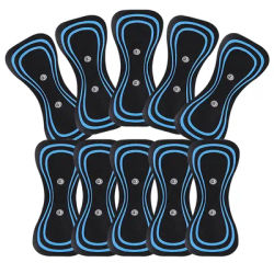 EMS Neck Massager Electrode Pads TENS Muscle Stimulator Gel Patch Accessories Trainer Exerciser Replacement Stickers for Health
