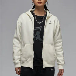 Nike Official Genuine JORDAN Women's Fleece-Lined Hooded Knit Jacket FV7168-133