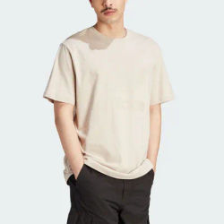 Adidas Official Genuine Originals Men's Simple Training Knit Short Sleeve T-Shirt IJ7462
