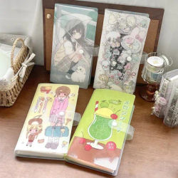 WAKAWAKA A5 half Storage Album Kawaii Animal Folder Cute Sticker Storage 40 Pages for Scrapbooking Material Storage