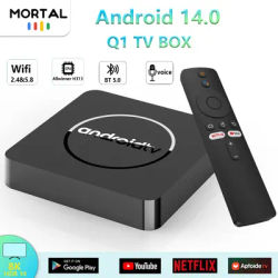 Mortal Q1 Smart TV Box Home Theater Android 14 Allwinner H313 Quad Core 5G WIFI 2G16G Bluetooth Support 4K H.265 Netflix Youtube
